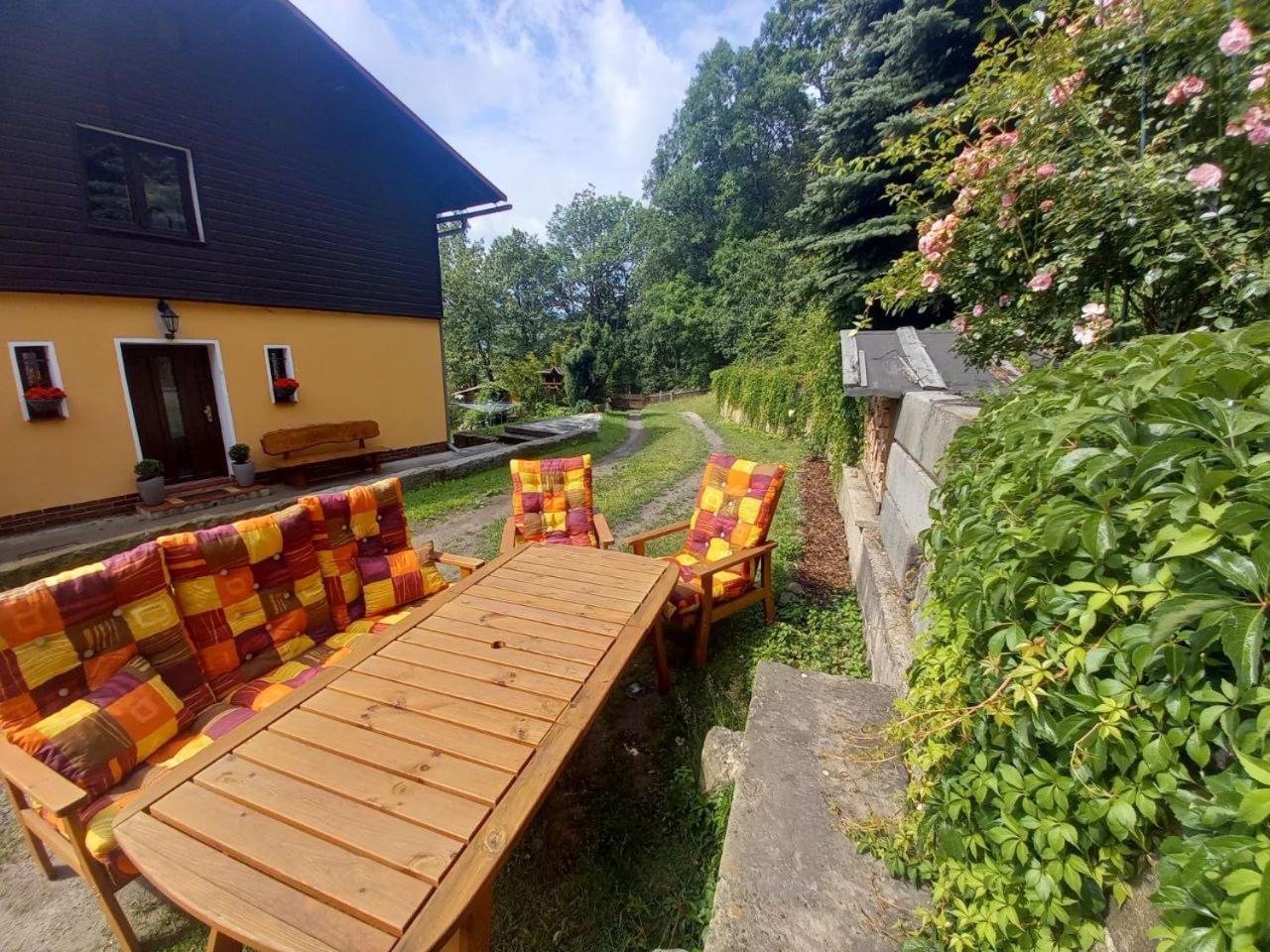 Penzion Na Vysluni Ceske Svycarsko Jiřetín pod Jedlovou Zewnętrze zdjęcie